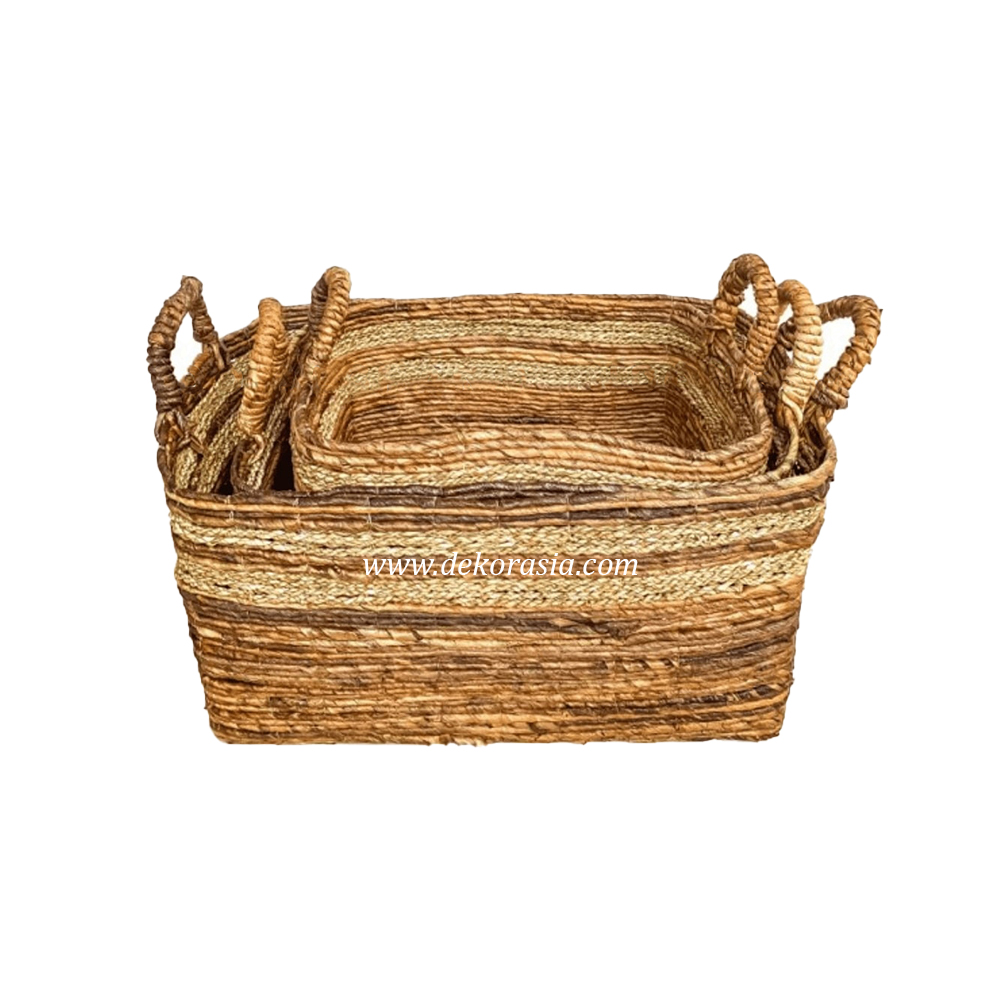 Handmade Storage Woven Basket, Banana Storage Basket
